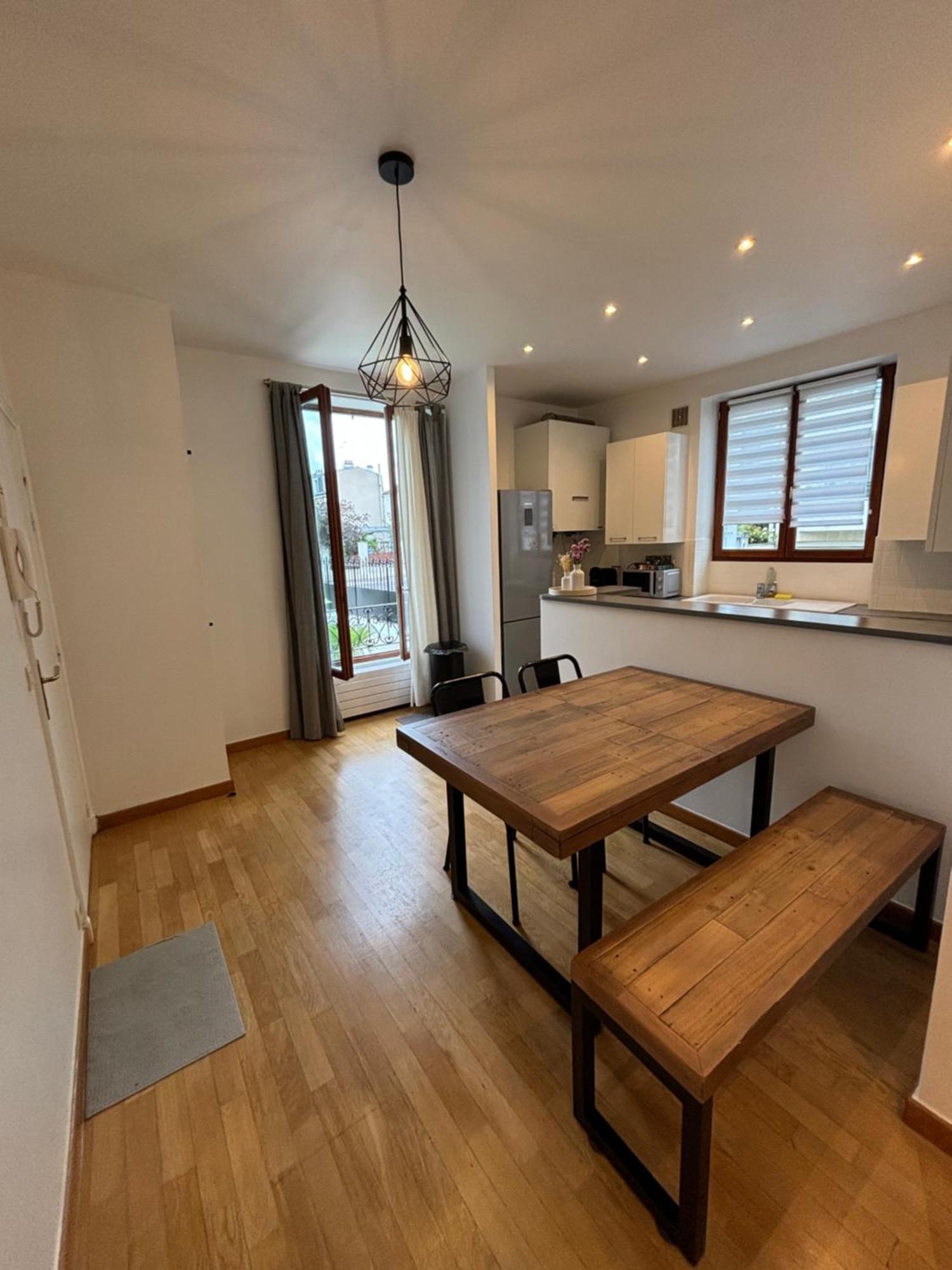 Appartement 2 Chambres Dans Une Belle Maison A Proximite De Paris Asnieres-sur-Seine Ngoại thất bức ảnh