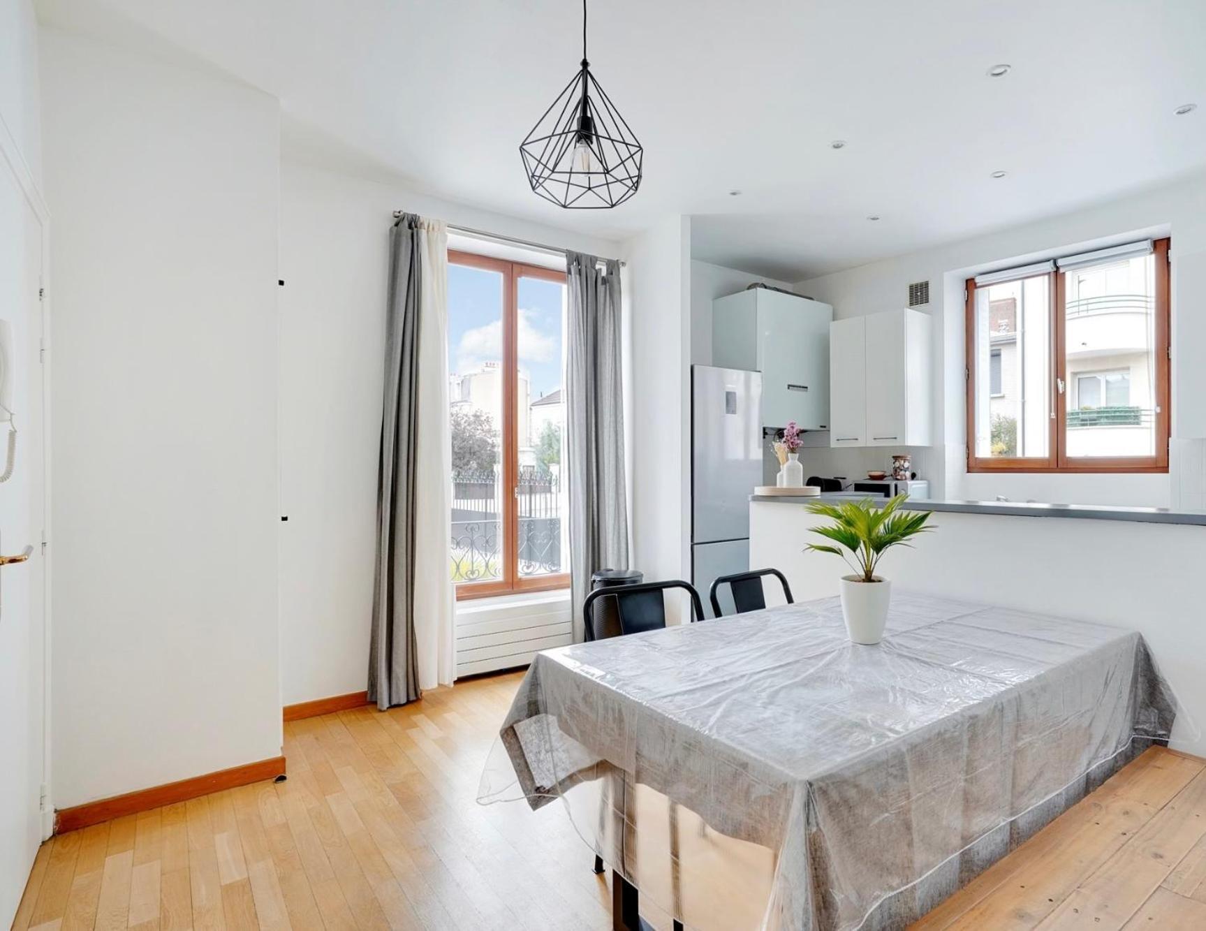 Appartement 2 Chambres Dans Une Belle Maison A Proximite De Paris Asnieres-sur-Seine Ngoại thất bức ảnh